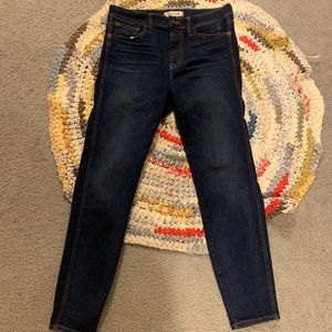 Madewell High Riser skinny jeans